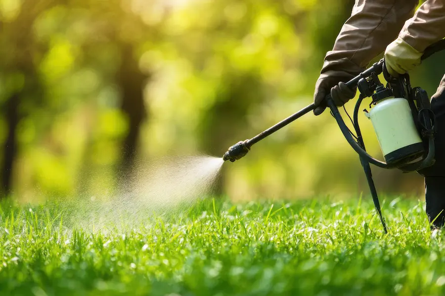 手軽に広範囲の雑草対策ができる除草剤