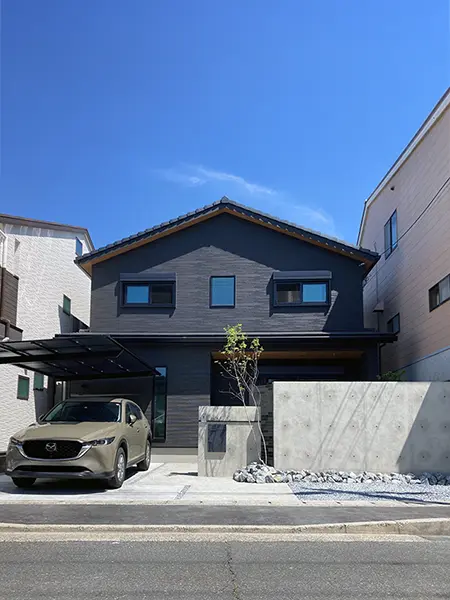 横浜の植栽文化とシンプルモダン住宅に調和する外構デザイン