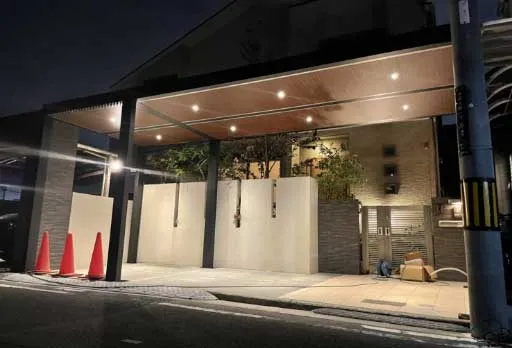 ファサード屋根の画像。