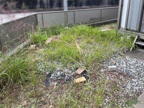施工前 — 大阪府四條畷市 N様邸 新築外構