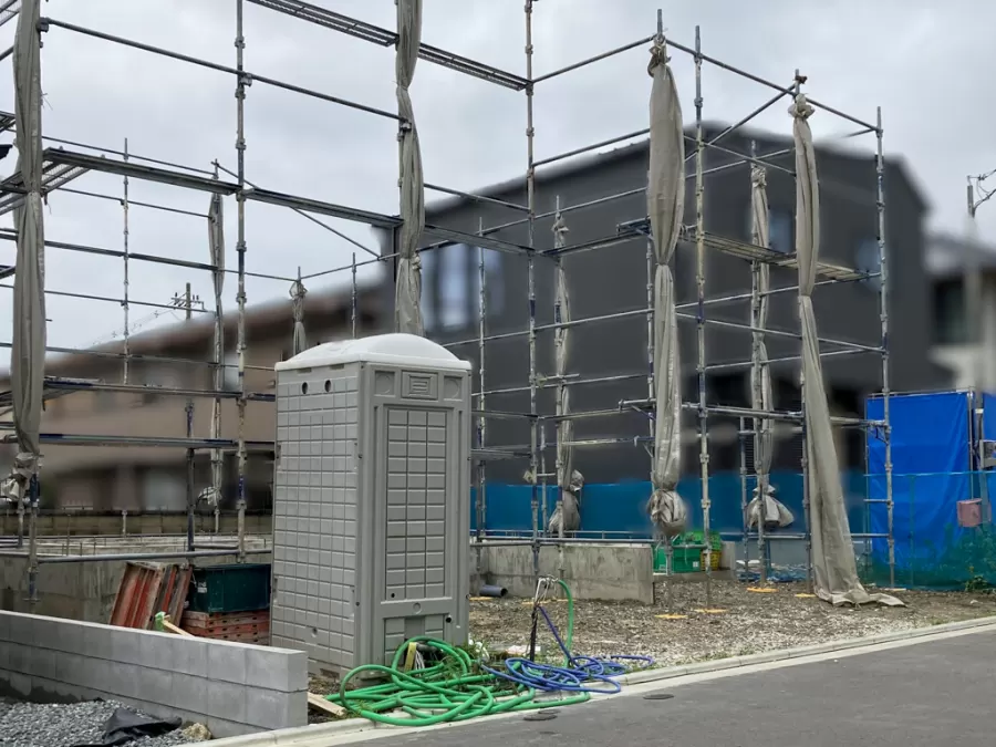 施工前 — 大阪府 新築外構