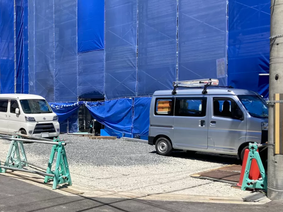 施工前 — 大阪府豊中市 新築外構
