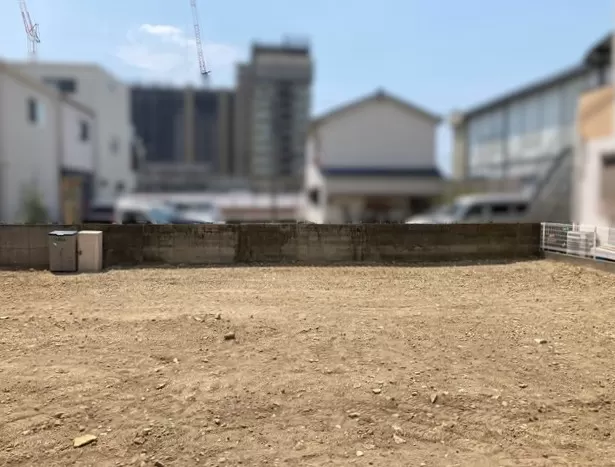 施工前 — 兵庫県 新築外構