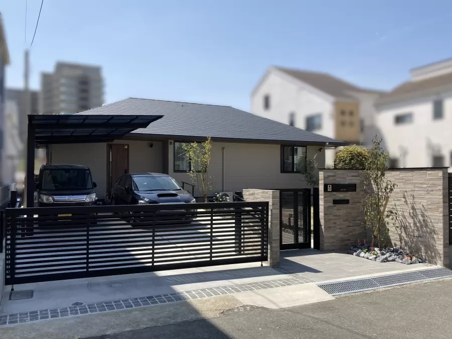 兵庫県 新築外構