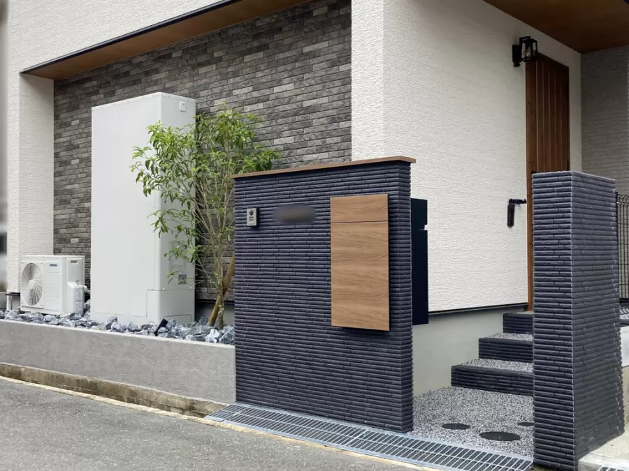 施工後 — 大阪府 新築外構