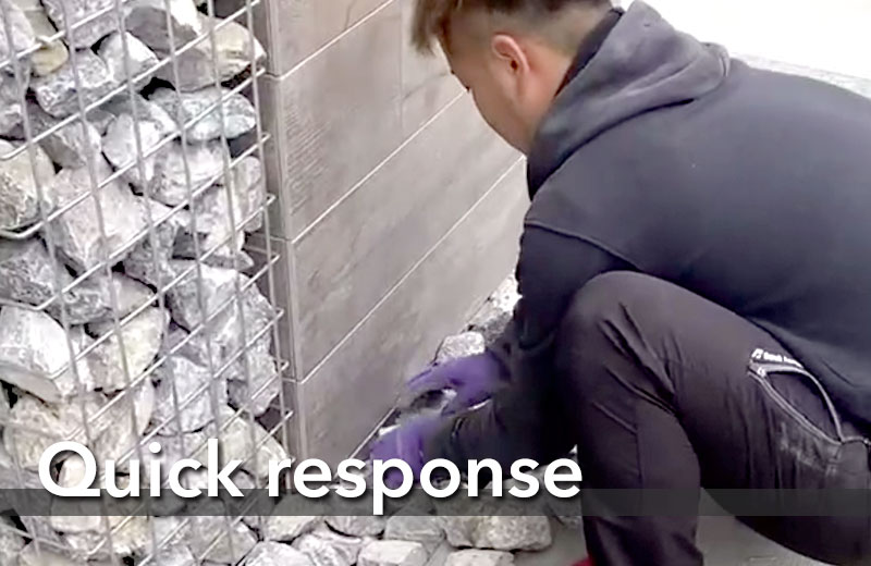 工事の仕上げ方法にも色々なパターンがあります。